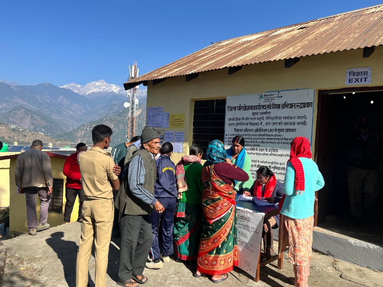 kedarnath voting