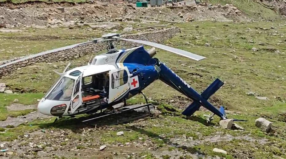 हेलीकॉप्टर क्रैश केदारनाथ