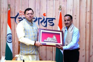 मुख्यमंत्री सुरक्षा अधिकारी राकेश देवली हुए सेवानिवृत्त
