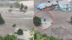 खौफनाक आपदा का हरियाणा निवासी ने बताया आंखों देखा हाल