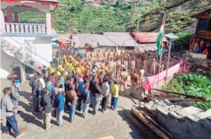 आपदा के बीच मनाया गया धराली में स्वतंत्रता दिवस, मृतकों को दी गई श्रद्धांजलि
