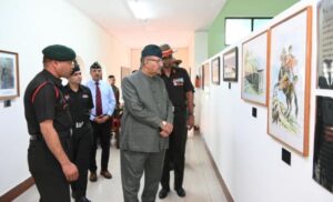 मंत्री गणेश जोशी ने शहीदों को दी श्रद्धांजलि, रिकॉर्ड कक्ष का भी किया निरीक्षण