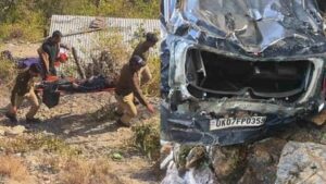 Uttarakhand: कैंपटी-यमुना पुल सड़क पर कार खाई में गिरी, चालक की मौत