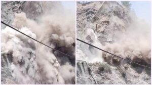 Uttarakhand: सड़क चौड़ीकरण के दौरान दरकी पहाड़ी, दो दर्जन गांवों का संपर्क टूटा
