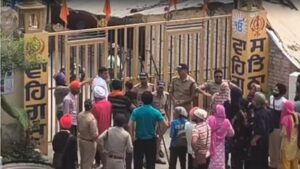 Uttarakhand: नगरासू गुरुद्वारे में दूसरे दिन भी जारी रहा निहंगों का हंगामा, पुलिस और ITBP रही तैनात