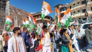 Uttarakhand: बदरीनाथ धाम से शुरू हुई कांग्रेस की न्याय यात्रा, गणेश गोदियाल के नेतृत्व में सरकार के खिलाफ उठाएंगे जन मुद्दे