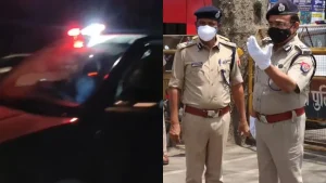 News : नीली बत्ती, हूटर और पुलिस लोगो का अवैध इस्तेमाल, मसूरी में HR नंबर की गाड़ी सीज